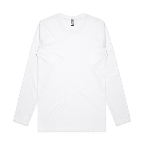 WHITE ink-l/s-tee-white